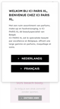 Mobile Screenshot of iciparisxl.be